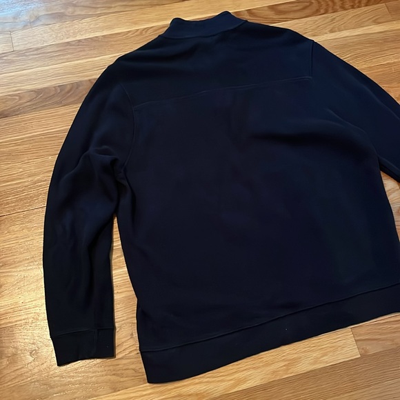 Tasso Elba Men's Navy‎ Zip-Up Sweater - Picture 8 of 10